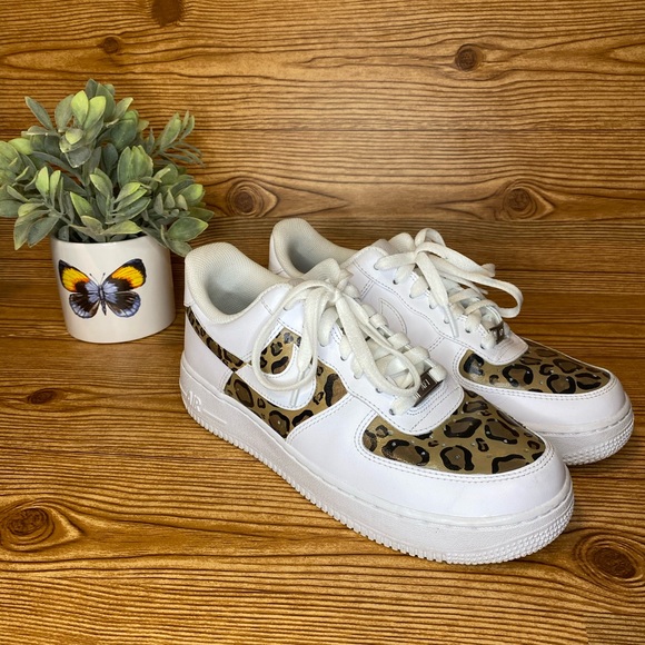 Nike Shoes - Cheetah custom af1